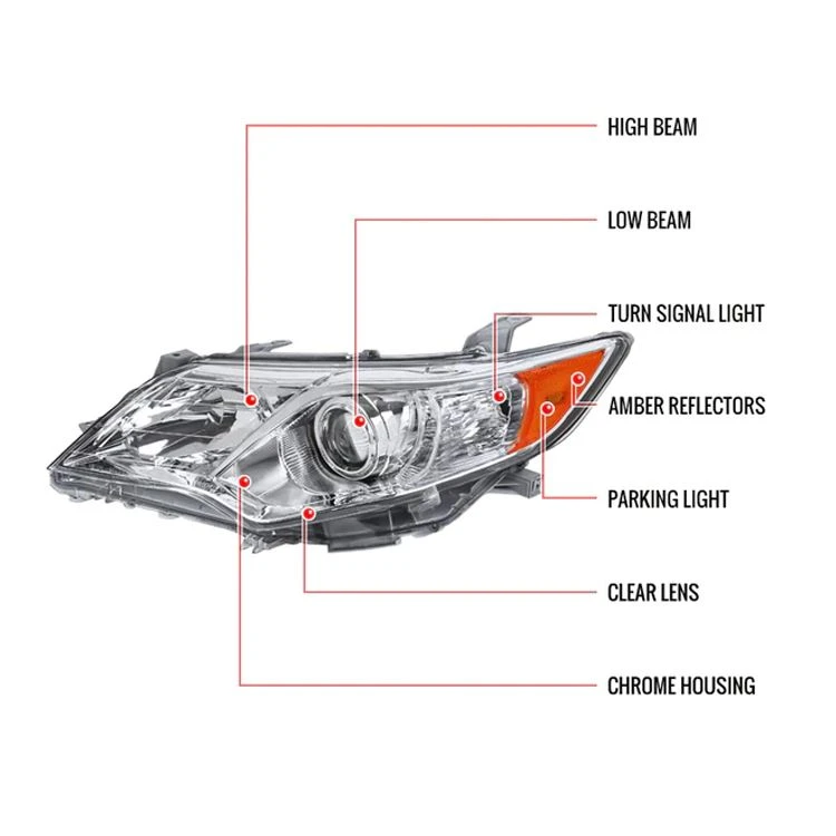 headlights for 2013 toyota camry 1